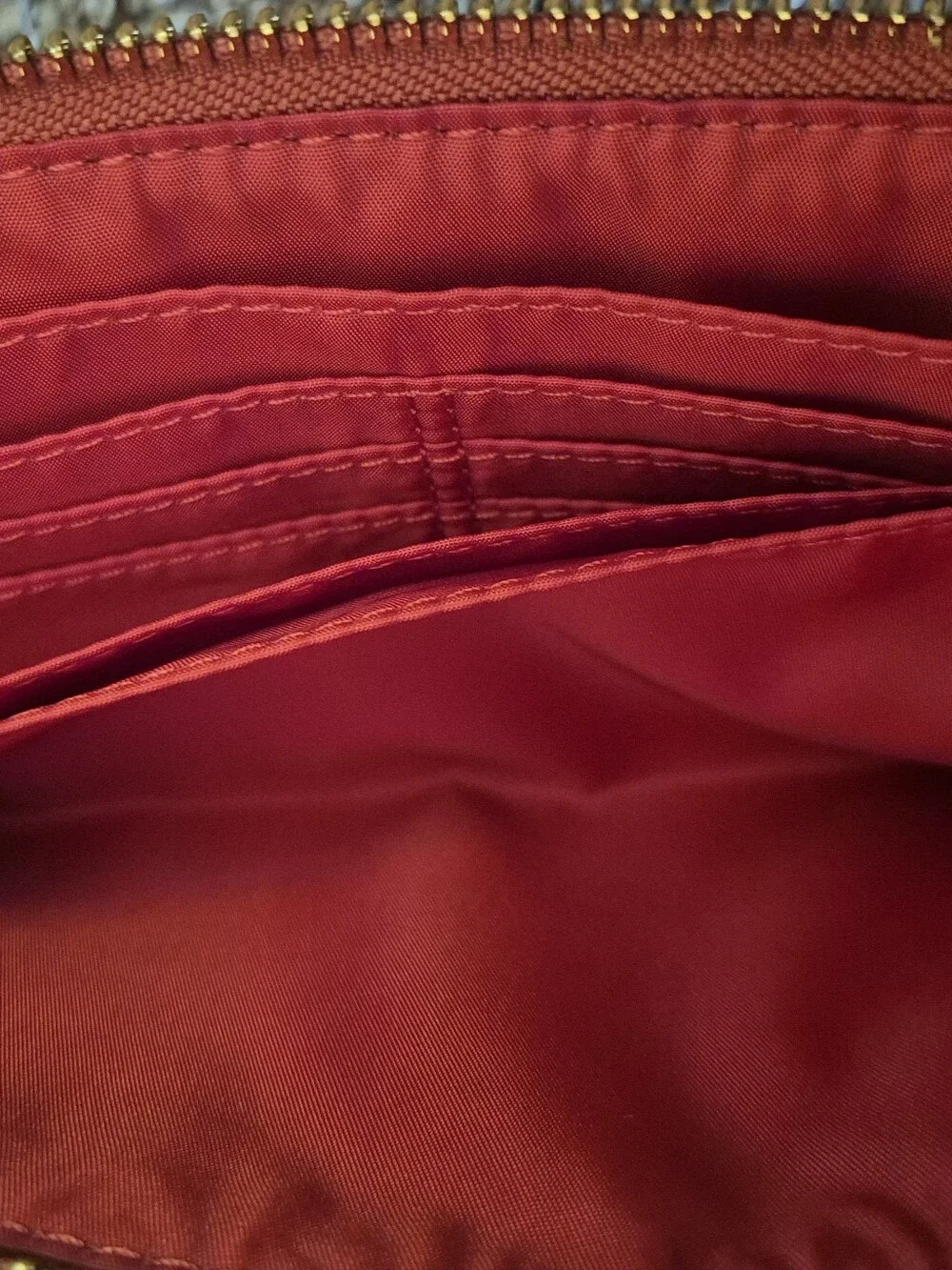 BEAUTUFUL red POP-UP COACH Wristlet